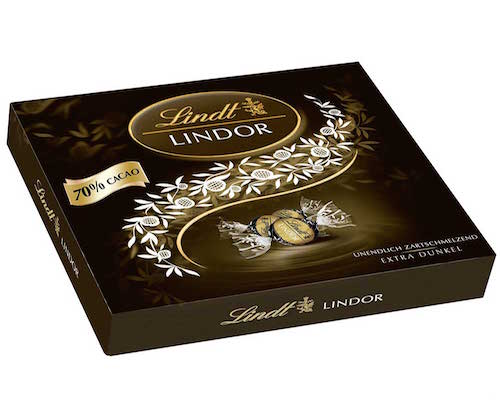 Lindt Lindor Kugeln 70% Feinherb 186g