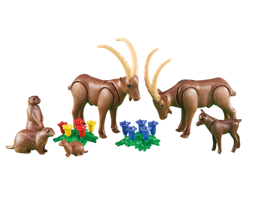 Playmobil Country Capricorns with Marmots