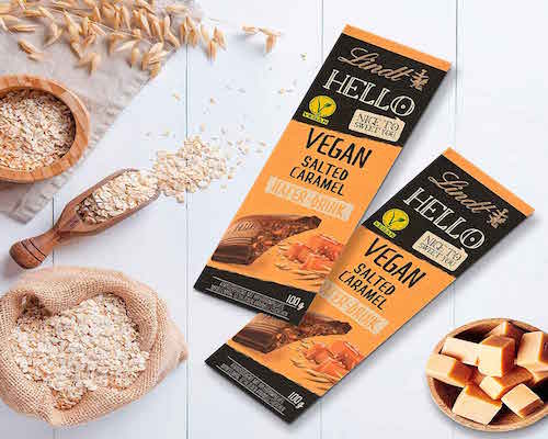 Lindt Hello Vegan 塩キャラメル100g