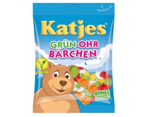 Katjes Green-Ear Bears 200g