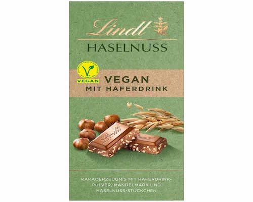 Lindt Vegan ヘーゼルナッツ100g