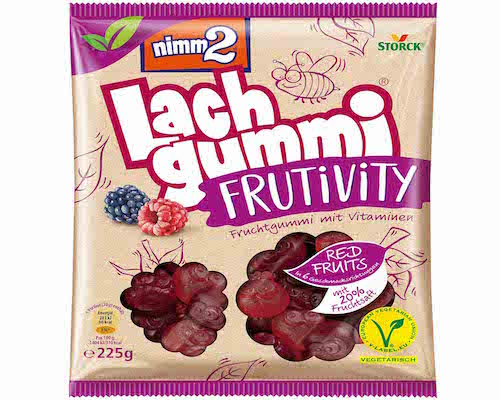 nimm2 Lachgummi Frutivity Red Fruits 225g