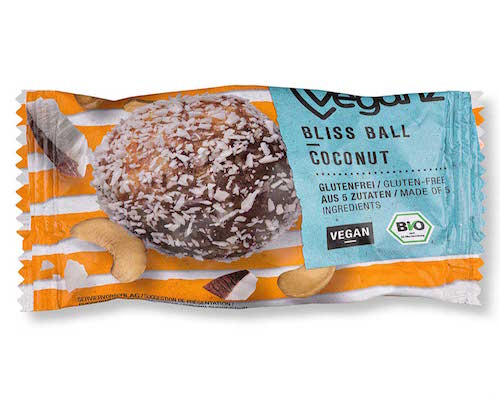 Veganz Bliss Ball Coconut Organic 42g