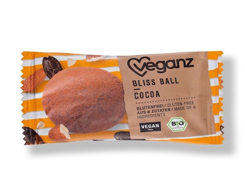 Veganz Bliss Ball Cocoa Organic 42g