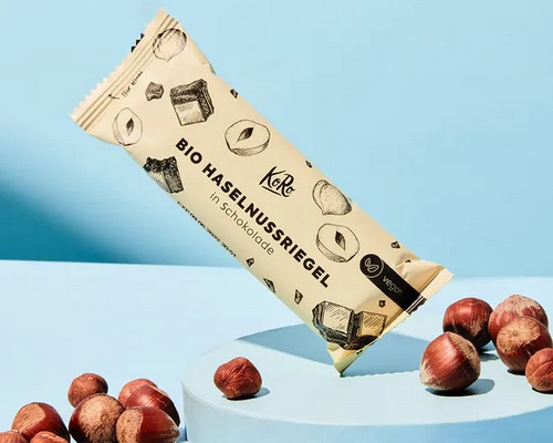 KoRo Bio Haselnussriegel mit Schokolade 12x50 g