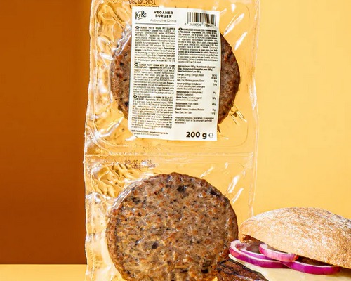 KoRo Vegan Burger Patties Aubergine 200g