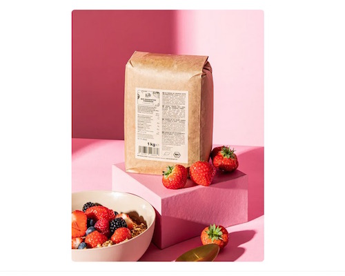 KoRo Gekeimtes Bio Erdbeere Porridge 1kg