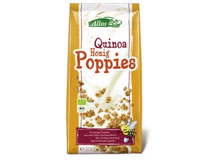 Allos Quinoa Honey-Poppies 200g