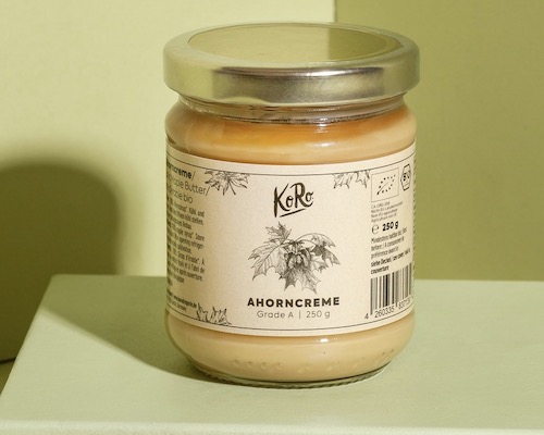 KoRo Organic Maple Cream 250g