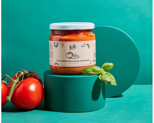 KoRo Organic Tomato Basil Spread 390g
