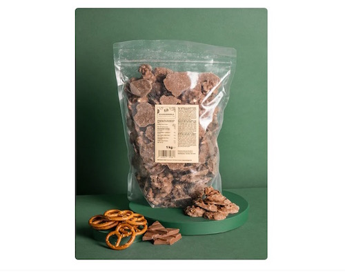 KoRo Chocolate Pretzels Sweetened with Maltitol 1kg