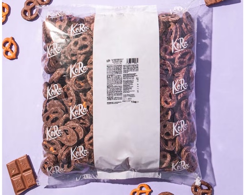 KoRo Pretzels in Milk Chocolate 1kg