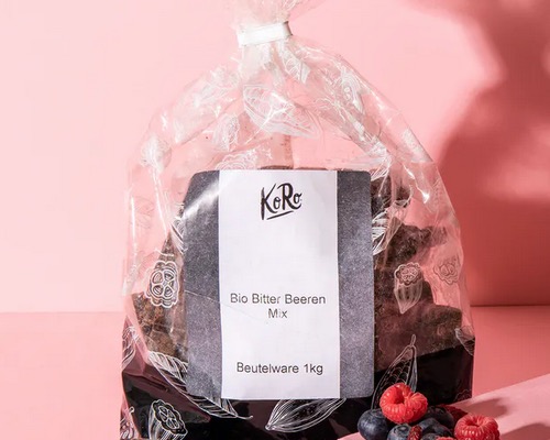 KoRo Bitter Organic Broken Chocolate Berries Mix 1kg