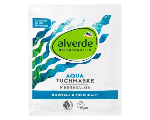 dm Alverde Tuchmaske Aqua Hydro 1St