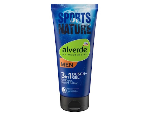 dm Alverde MEN Shower Gel 3in1 Sports Nature 200ml