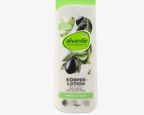 dm Alverde Body Lotion Organic Olive & Aloe Vera 250ml
