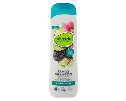 dm Alverde Shampoo Family Organic Mallow, Organic Blackberry 300ml