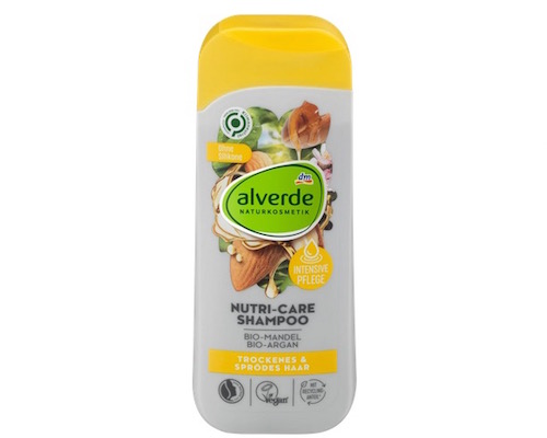 dm Alverde Shampoo Nutri-Care Organic Almond, Organic Argan 200ml
