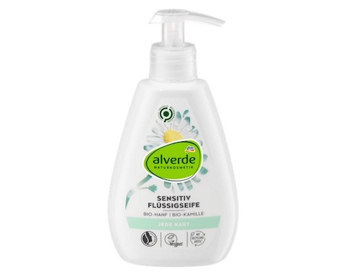 dm Alverde Sensitive Liquid Soap Organic Hemp, Organic Chamomile 300ml