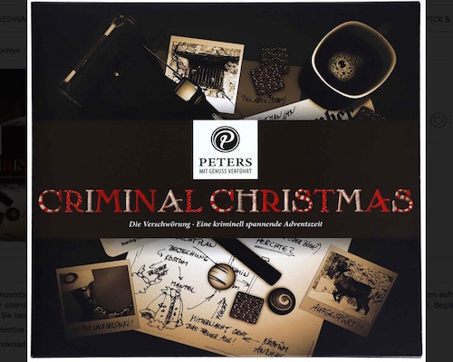 Peters 犯罪者のクリスマス アドベント カレンダー