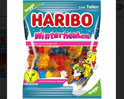 Haribo Winter Heroes Veggie 175g