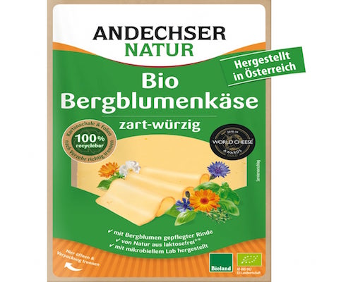 Andechser Natur Organic Mountain Flower Cheese 125g
