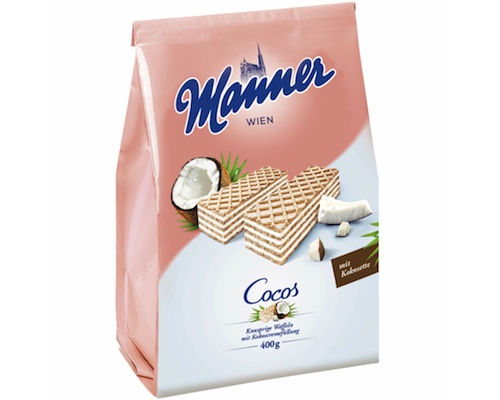 Manner Wafers Coconut 400g