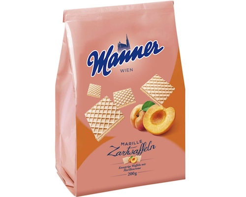 Manner Thin Wafers Apricot 200g