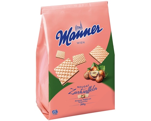 Manner Thin Wafers Nougat 200g