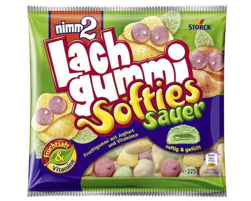 Nimm2 Lachgummi Softies Sauer 225g