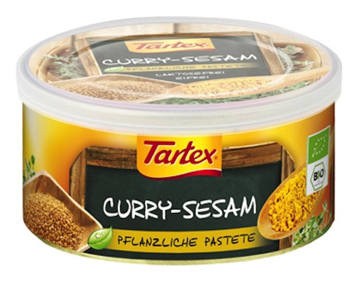 Tartex Pastete Curry-Sesam 125g