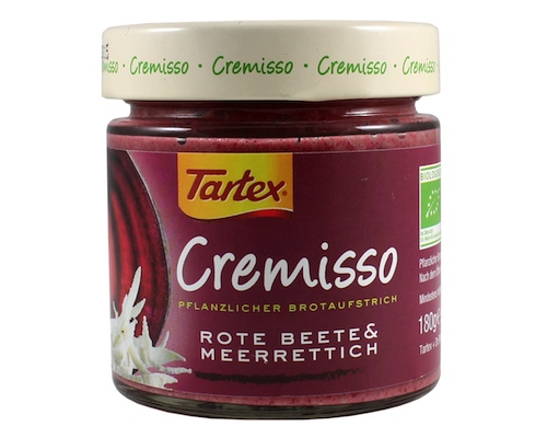 Tartex Cremisso Beetroot & Horseradish 180g