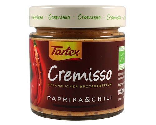 Tartex Cremisso Pepperbell & Chili 180g