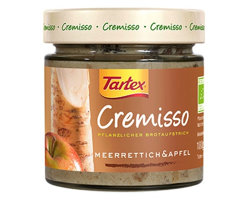 Tartex Cremisso Horseraddish & Apple 180g