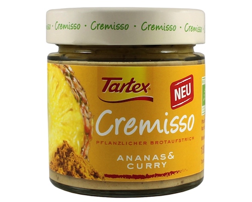 Tartex Cremisso Ananas & Curry 180g