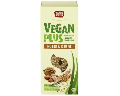 Rosengarten Vegan Plus Nuts & Kernels Muesli 375g