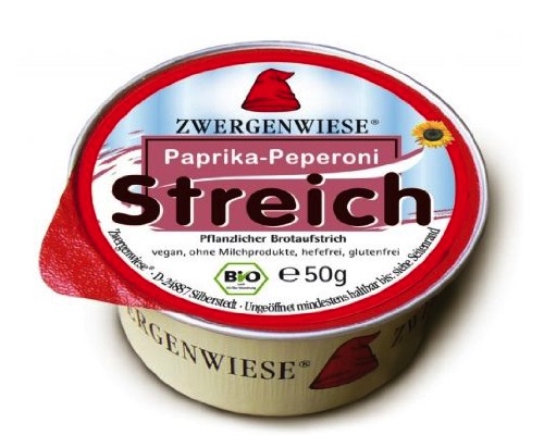 Zwergenwiese Paprika-Peperoni Streich 50g