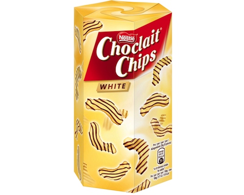 Choclait Chips White 115g