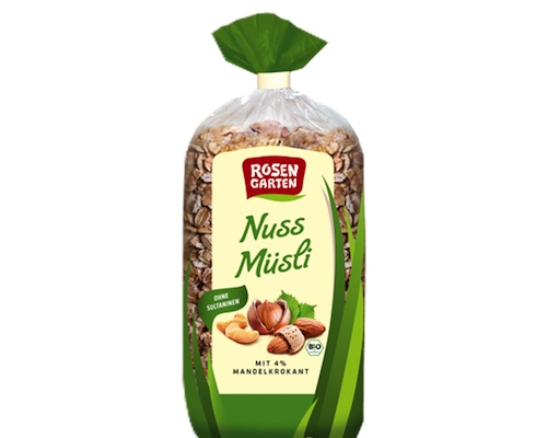 Rosengarten Nut Muesli 750g