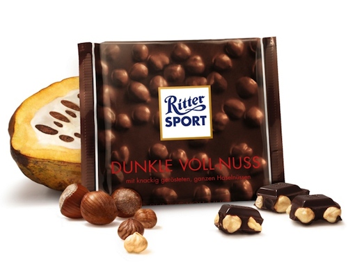 Ritter Sport Dark Whole Nuts 100g