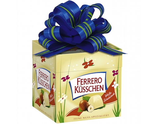 Ferrero "Kisses" White Minis Present Box Easter 106g