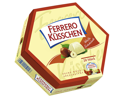 Ferrero Kisses White 20pcs. Present Box 178g