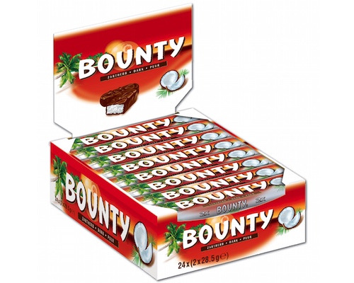 Bounty Dark Chocolate 1.368g