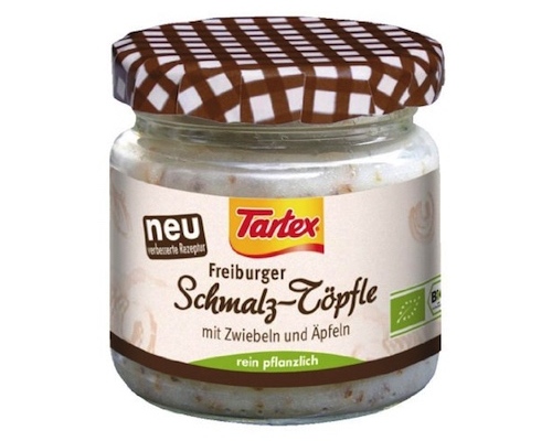 Tartex Freiburger Schmalztöpfle mit Zwiebeln und Äpfeln 150g