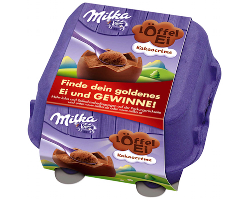 Milka Löffel-Ei Kakaocrème 136g