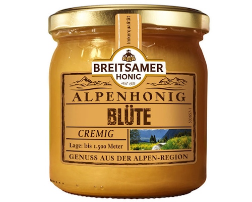 Breitsamer Alps-Flower Honey 500g