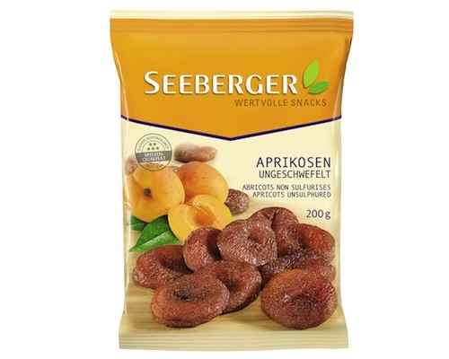 Seeberger Apricots Unsulphurated 200g