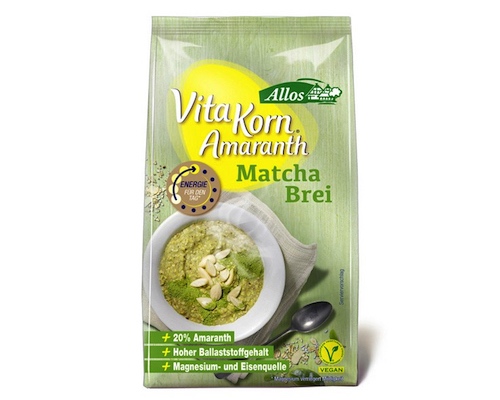 Allos Vita-Grain Amaranth Matcha Porridge 400g
