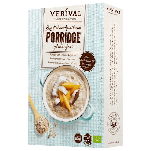 Verival Coconut-Apricot Porridge