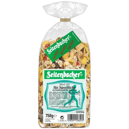 Seitenbacher Muesli for Athlets Natural German